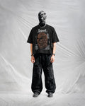 LOPOT Barbed Mask Graphic - Boxy Fit Tee