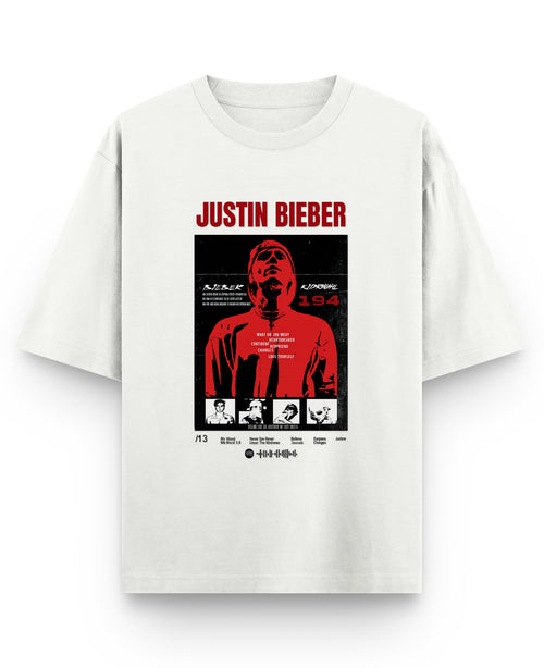 Off White Oversized T-shirt Front Design