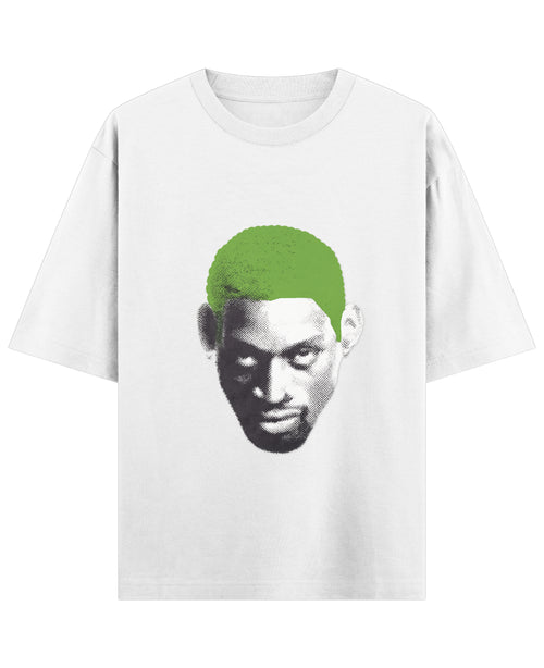 White Oversized T-shirt Front Design