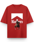 Red Oversized T-shirt Front Design