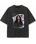 Vintage Fade Wash Oversized T-shirt Front Design