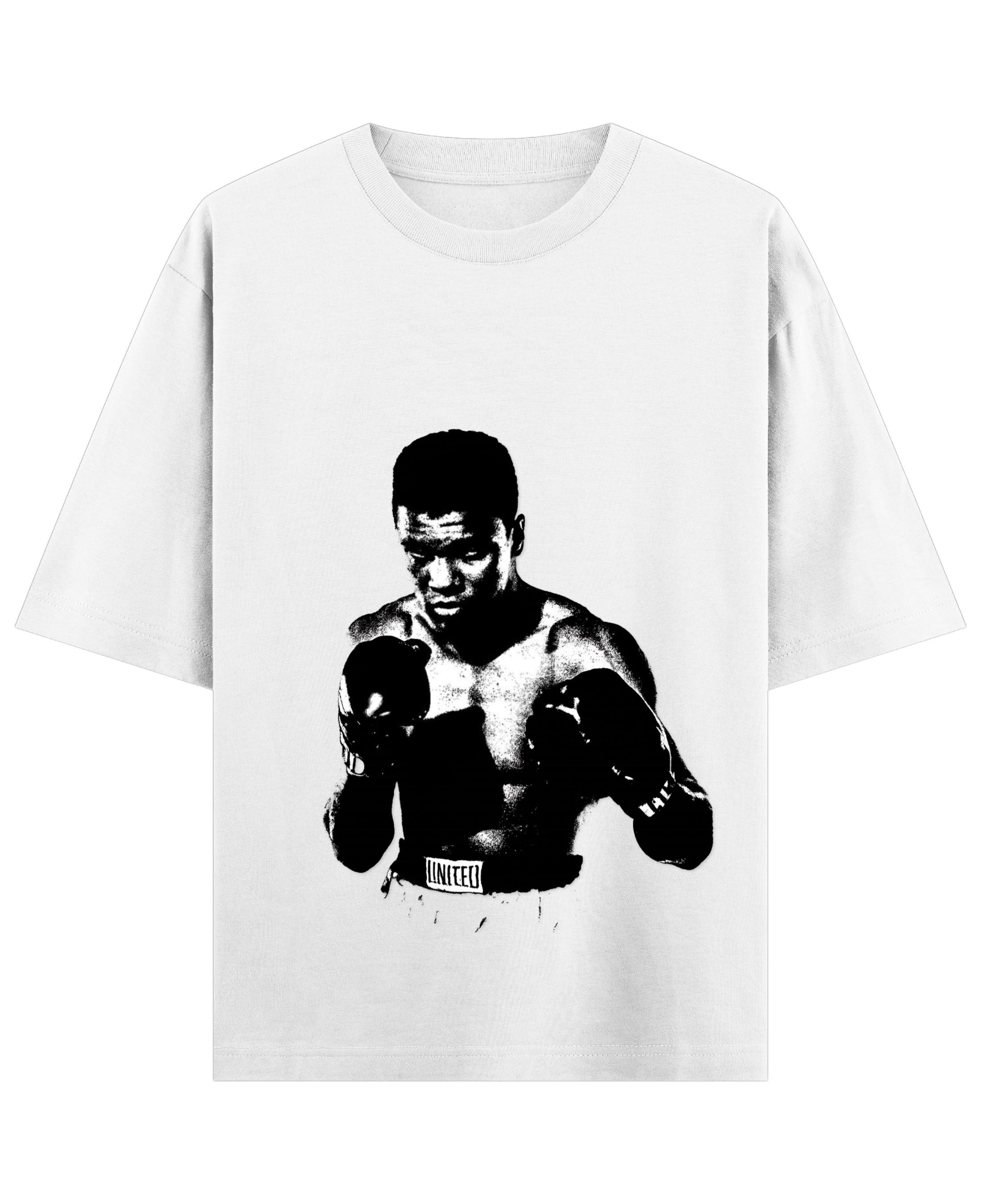 White Oversized T-shirt Front Design