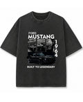 Vintage Fade Wash Oversized T-shirt Front Design