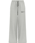 Grey Cotton Joggers Front Design