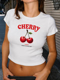 Cherry Bliss - Baby Tee