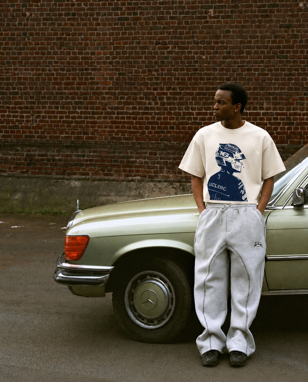 Leclerc Drift Chronicle Boxy Fit Tees-