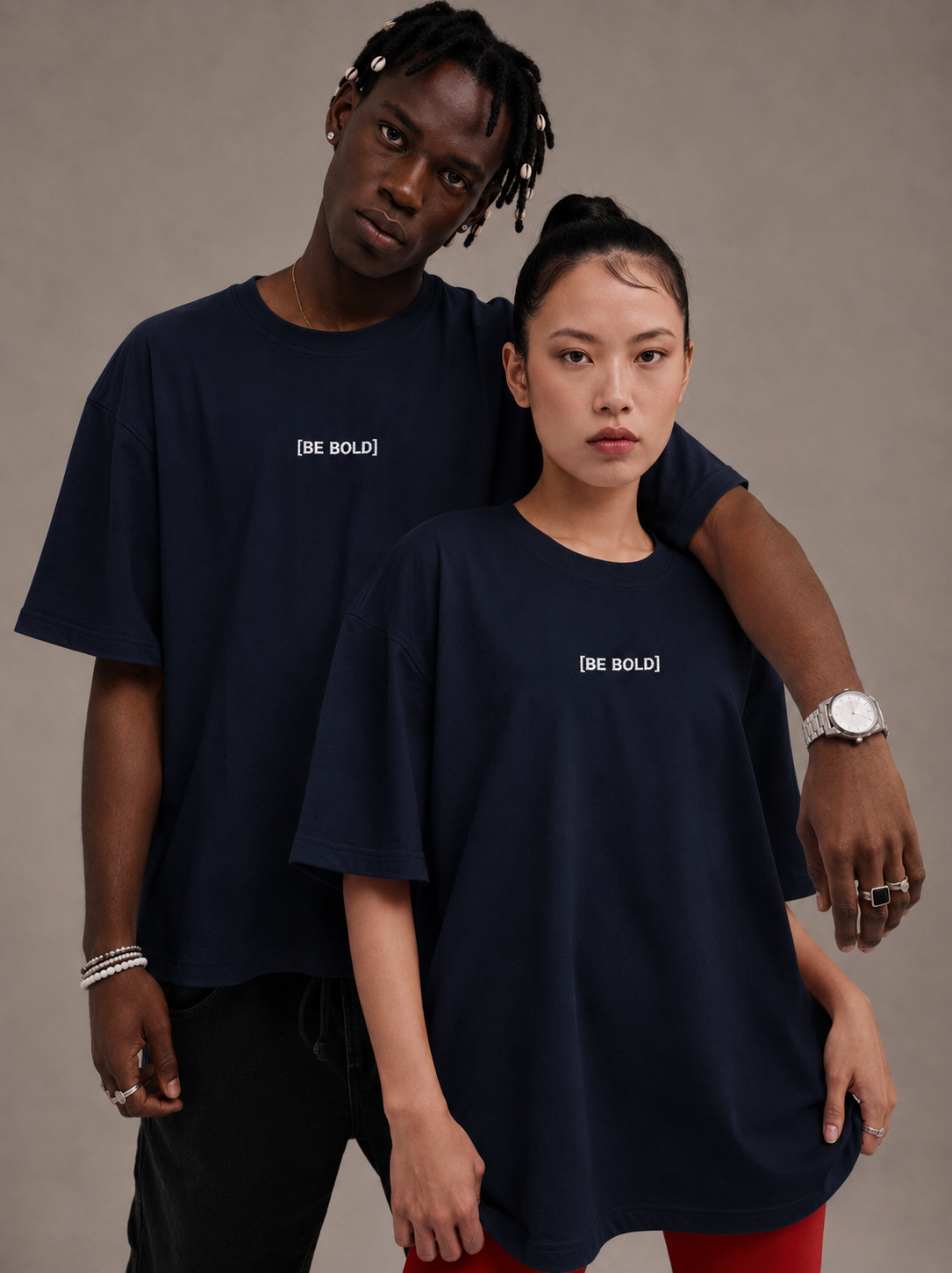 Be Bold- (unisex) oversized tees-