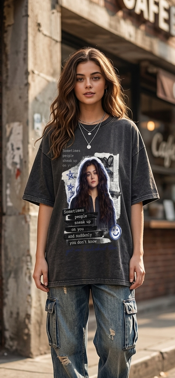 Mika Abdalla Oversized Tees-