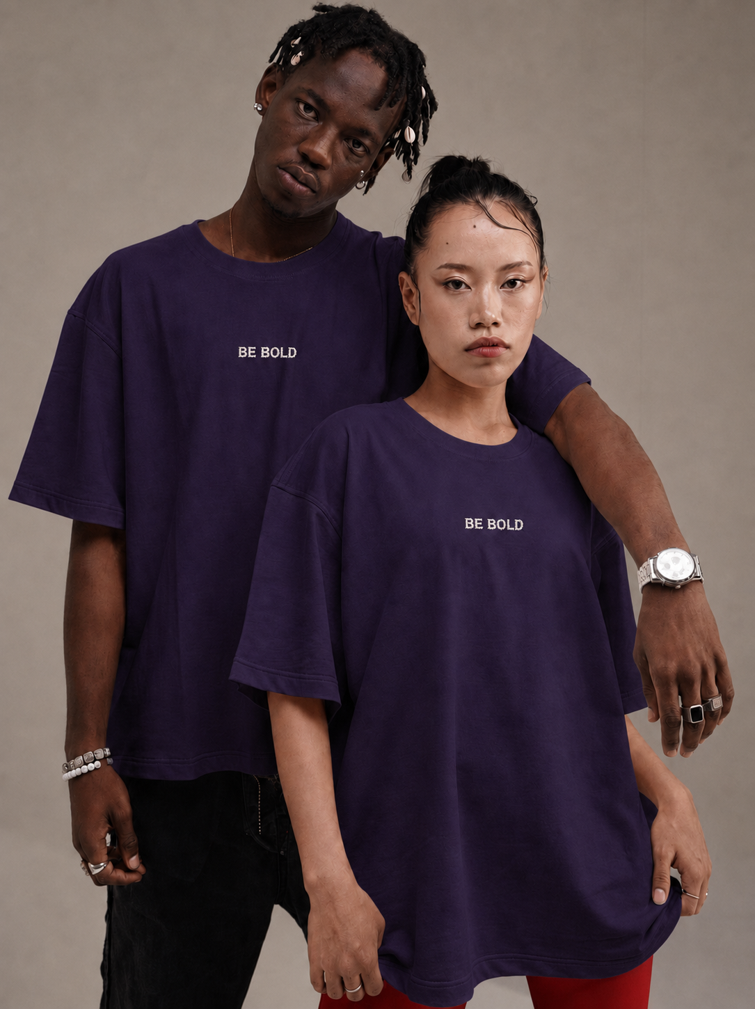 Be Bold- (unisex) oversized tees-