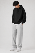 Straight-leg joggers (Grey)